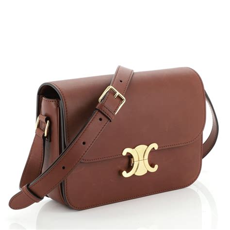 celine medium edge bag price|celine brown shoulder bag.